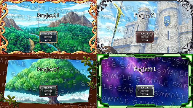 RPG Maker MZ - Krachware User Interface Material Variety Pack