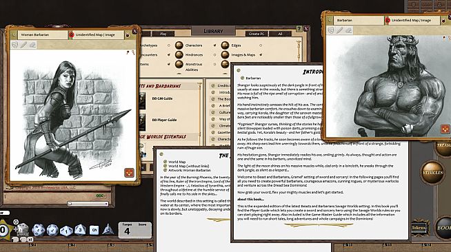 Fantasy Grounds - Beasts & Barbarians Golden Edition (Savage Worlds)
