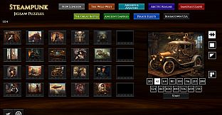 Steampunk Jigsaw Puzzles - Boomtown USA