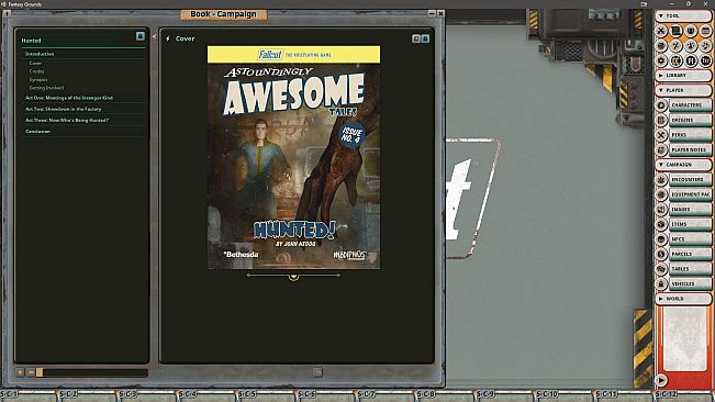 Fantasy Grounds - Fallout RPG - Astoundingly Awesome Tales - Hunted