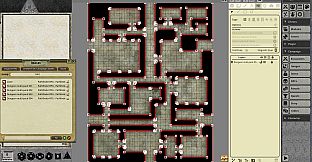 Fantasy Grounds - Pathfinder RPG - Pathfinder Flip-Mat - Dungeons Multi-Pack