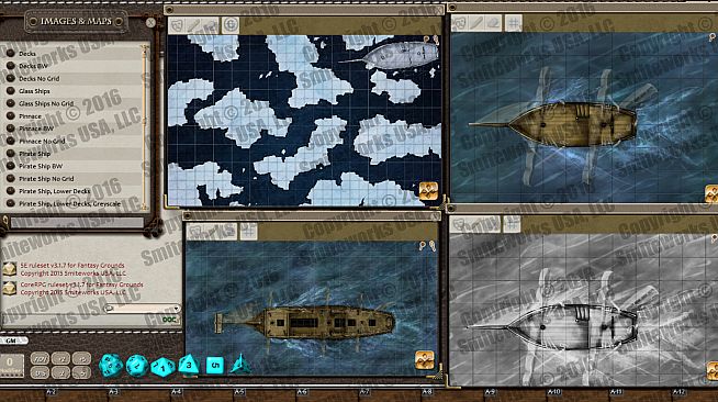 Fantasy Grounds - Fantastic Maps: Pirates!