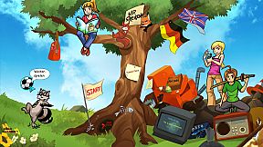 Sandra and Woo in the Cursed Adventure