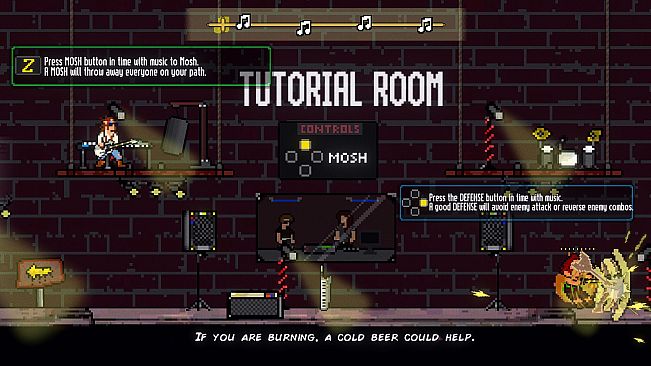 It's Raining Fists and Metal