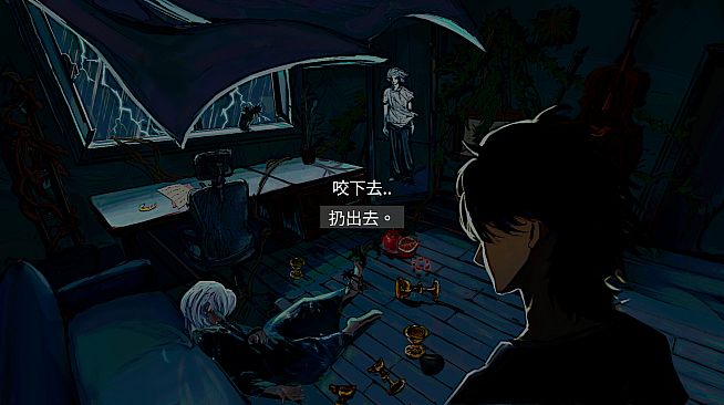 Death that blooms into a flower