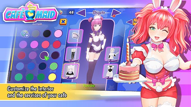 Cafe Maid - Cute Anime Girls