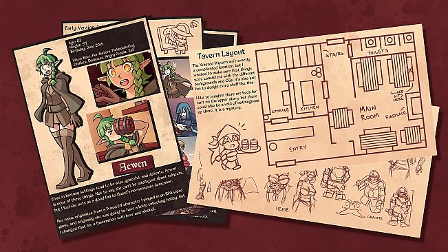 Rain and Respite - Artbook and Other Stuff