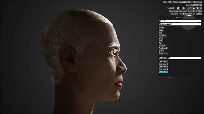 HAELE 3D - Portrait Studio Lite - Drawing References