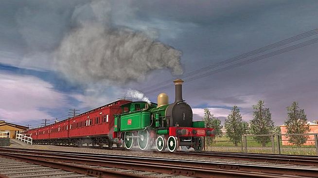 Trainz 2022 DLC - VR M Class 4-4-0 - Early 2 Tone Green