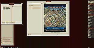 Fantasy Grounds - Starfinder RPG - Starfinder Flip-Mat - Metropolis