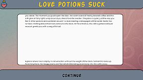Love Potions Suck: A Text Romance