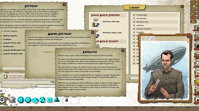 Fantasy Grounds - Pulp Gear Toolkit (Savage Worlds)