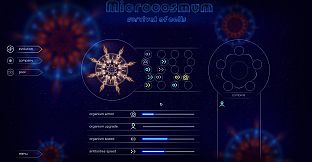 Microcosmum: survival of cells - Colors for organisms