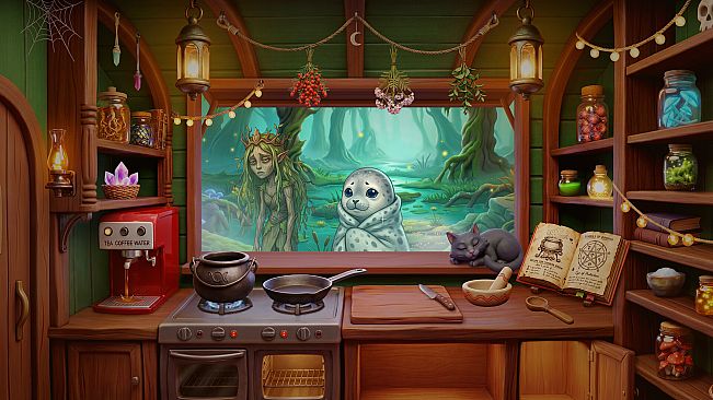 GREEN WITCH WAGON