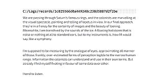 Day of Maintenance - Logs from Iapetus