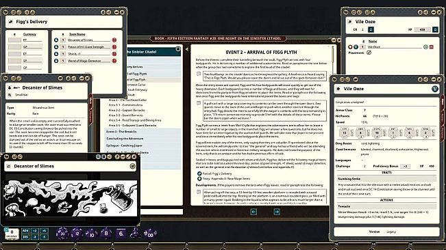 Fantasy Grounds - Fifth Edition Fantasy #20: One Night In The Sinister Citadel