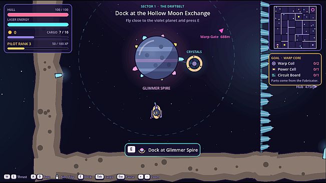 Captain Capy - Roguelike Space Crafter