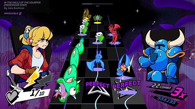 Rift of the NecroDancer: Shovel Knight - "In the Halls of the Usurper (Pridemoor Keep)" - Jake Kaufman