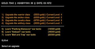 Khaldun: Text Based Strategy