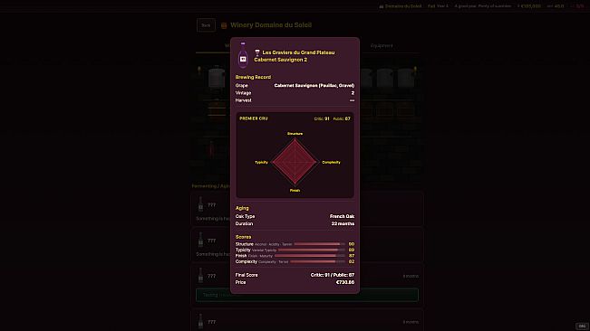 Grand Cru: The Wine Maker