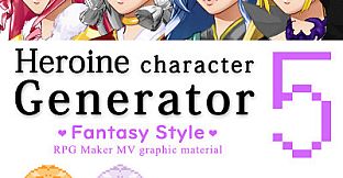 RPG Maker MV - Heroine Character Generator 5