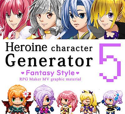 RPG Maker MV - Heroine Character Generator 5