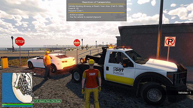 Flashing Lights: Department of Transportation