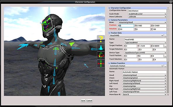 DEMoCap (Drag[en]gine Motion Capture)