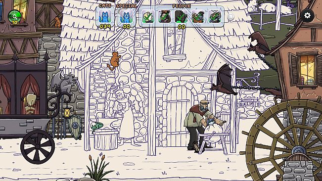 Hidden Cats in Spooky Village