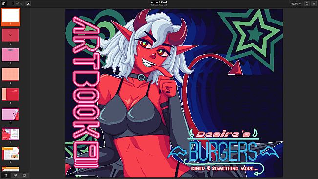 Desire's Burgers Artbook