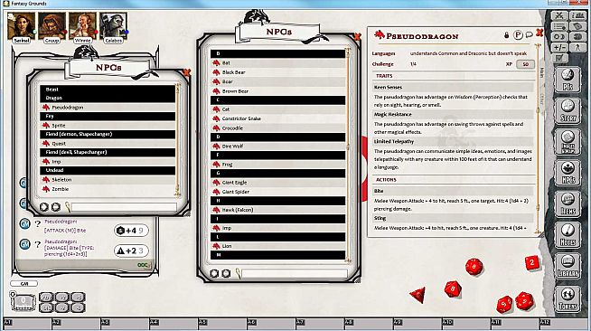 Fantasy Grounds - D&D Player's Handbook