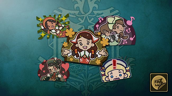 Monster Hunter: World - Sticker Set: Guild Lasses