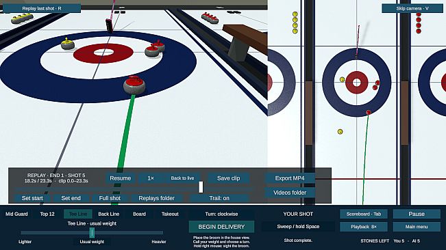 Curling Simulator