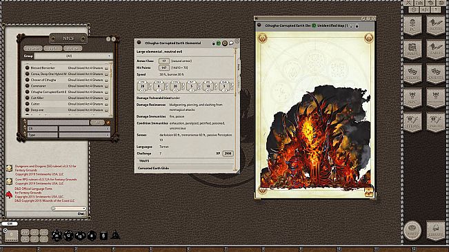 Fantasy Grounds - Ghoul Island Act 4 Ghatanothoa Awakens