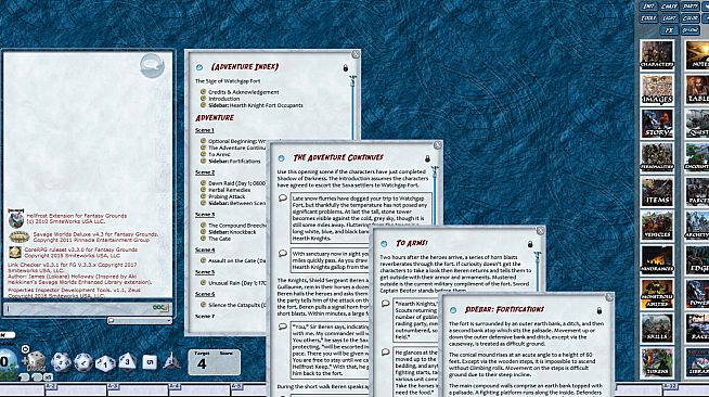 Fantasy Grounds - Hellfrost: Siege of Watch Gap Fort (Savage Worlds)
