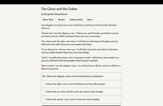 The Ghost and the Golem