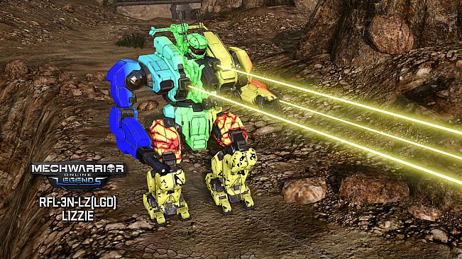 MechWarrior Online - Shorty and Lizzie Legendary Mech Pack