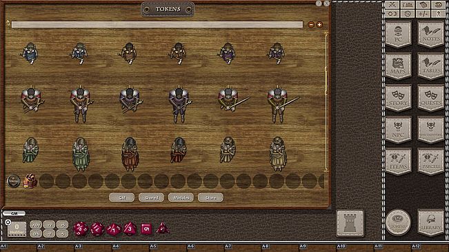 Fantasy Grounds - Jans Token Pack 36 - The Royal Court