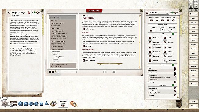 Fantasy Grounds - Deadlands: Blood Drive