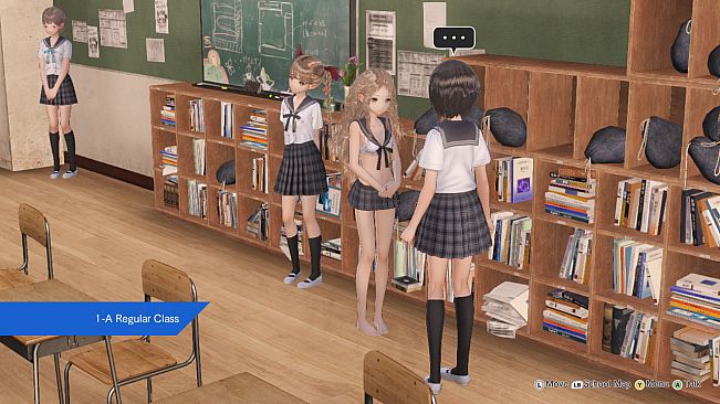 BLUE REFLECTION - Sailor Swimsuits set C (Lime, Fumio, Chihiro)
