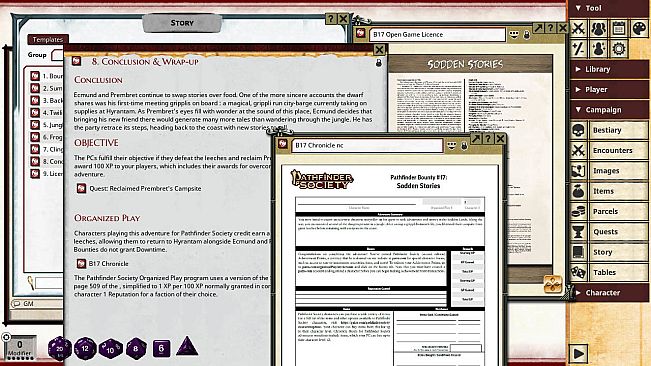 Fantasy Grounds - Pathfinder 2 RPG - Pathfinder Bounty # 17: Sodden Stories