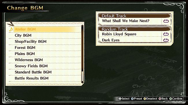 Atelier Lydie & Suelle GUST Titles BGM Pack