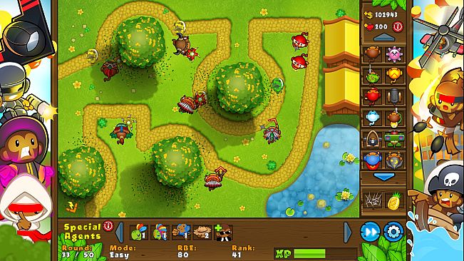 Bloons TD 5 - Tribal Boomerang Thrower Skin