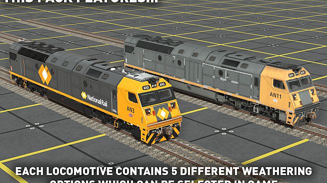 Trainz Plus DLC - SA AN Class - National Rail