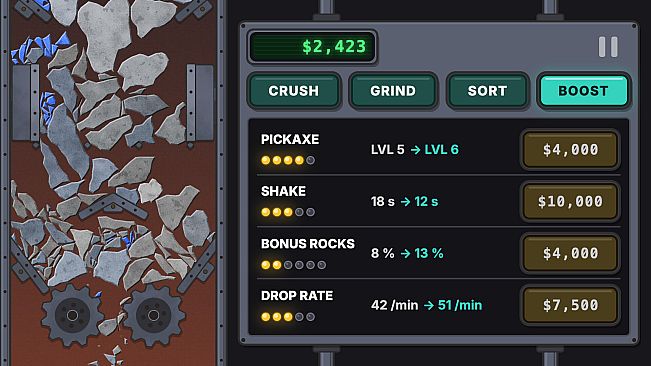 Rock Crushing Simulator