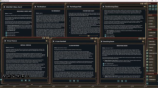 Fantasy Grounds - Seven Worlds Module 3: Into the Fire