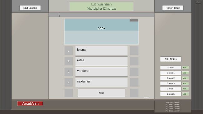 VocabVan - Lithuanian