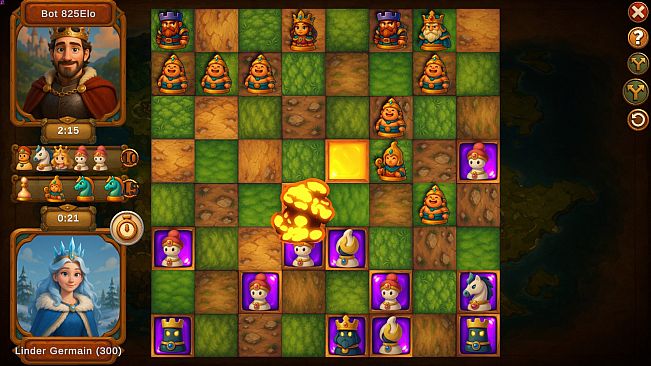 Choc Tactic 4 Chess Master - Game of Queens