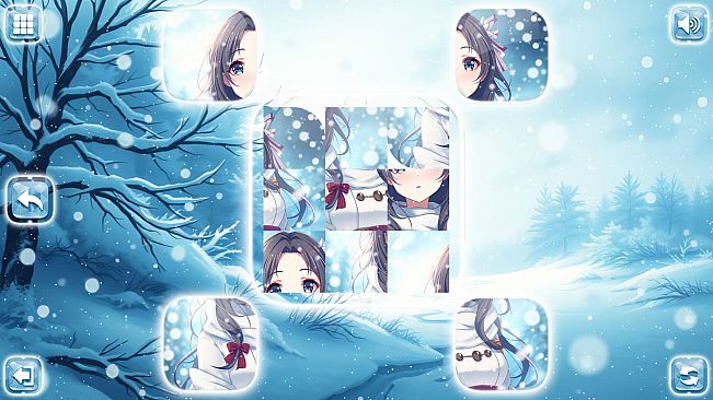 Lovely Anime Puzzle: Winter