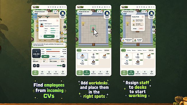 MyBiz: Pomodoro Desk Tycoon